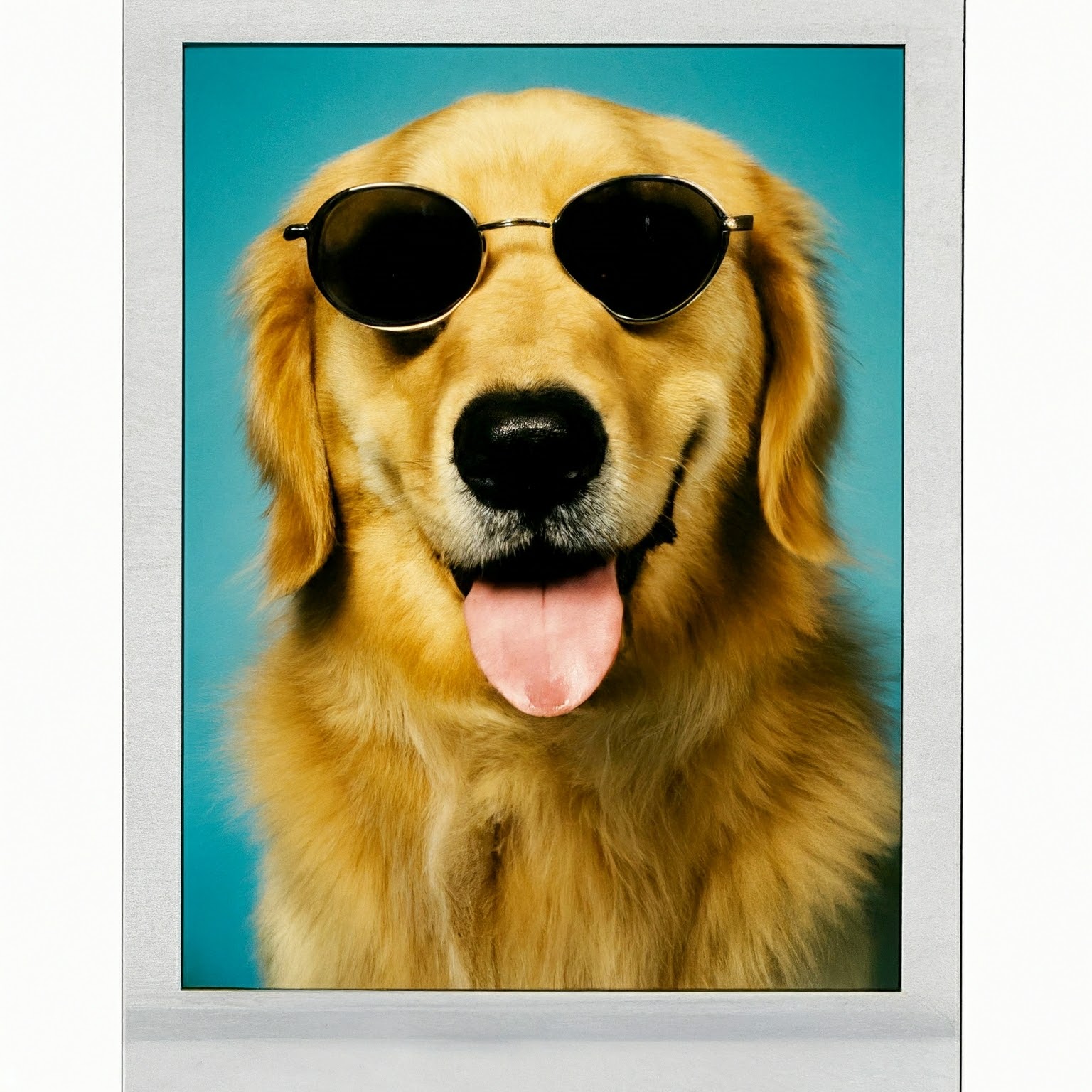 imagem de amostra da foto polaroid